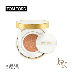 TOM FORD BEAUTY トム フォード ビューティ ソレイユ グロウ トーン アップ ファンデーション SPF40 ハイドレーティング クッション コンパクト＃2.0 BUFF 12g【並行輸入品】