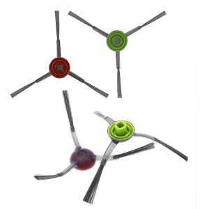 �G�R�o�b�N�X Ecovacs �����p�T�C�h�u���V 2�Z�b�g(4����) �݊��i DEEBOT OZMO 920 950 750 T5 T8 T9 N5 N7 N8 X1�V���[�Y�Ή�