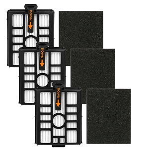 �V���[�N�p �����S�~���W�h�b�N HEPA�t�B���^�[ 3�Z�b�g XSKAHPF3000J�Ή� CleanSense iQ+ IW3241J IW3145J �݊��i