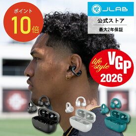 【P10倍】【VGP 2026受賞】イヤーカフ イヤホン 耳を塞がない オープンイヤー ランニング スポーツ Bluetooth 挟むイヤホン 落ちにくい イヤカフイヤホン JLab Flex Open Earbuds 防水イヤホン ランニングイヤホン ランニング初心者 ワイヤレスイヤホン スポーツイヤホン