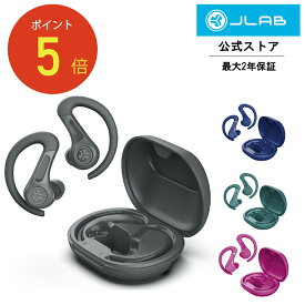 【P5倍】イヤホン Bluetooth スポーツ ランニング ワイヤレスイヤホン 外音取り込み カラフル ノイズキャンセリング 耳掛け スポーツイヤホン 防水 ジム 通勤 通学 耳掛けイヤホン 防水イヤホン Bluetoothイヤホン iPhone Android ブラック ブルー ピンク JBuds Sport ANC 4