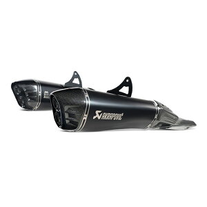 直送品 アクラポビッチ スリップオンライン チタン ブラック EC/ECE スズキ HAYABUSA (25) AKRAPOVIC SUZUKI S-S13SO4-HRAATBL/1