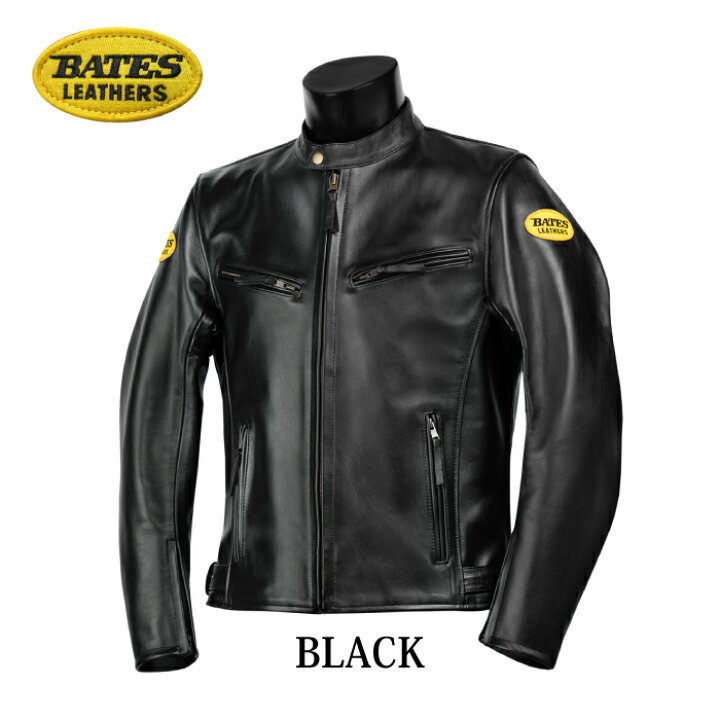 楽天市場】ベイツ BAJ-1J レザージャケット BATES バイク ジャケット  