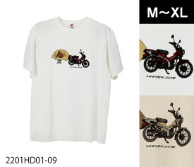 キャムショップ Tシャツ ホンダ ハンターカブ CAMSHOP 2201HD01-09