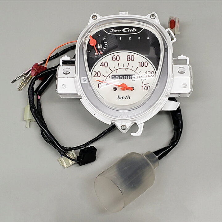 楽天市場】スーパーカブ110 (JA44) 140kmメーターパネルキット シフト 