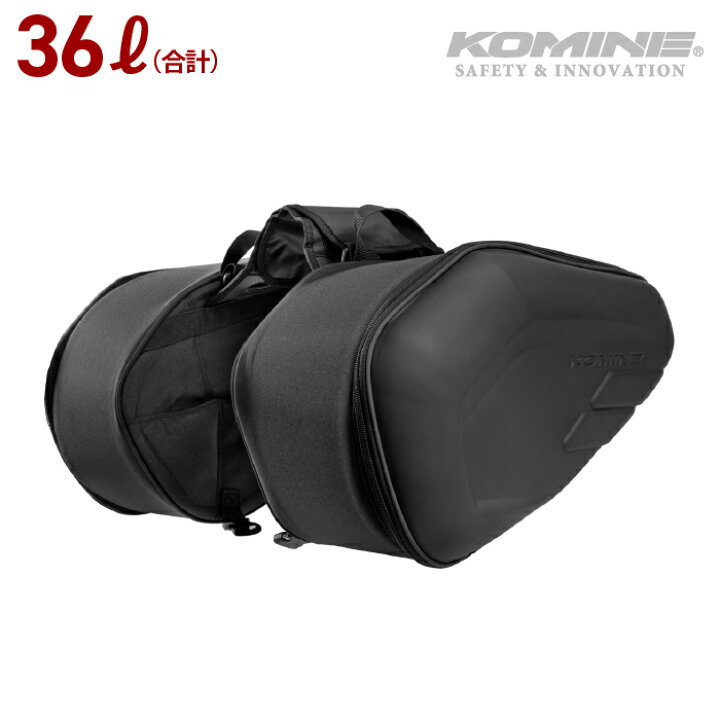楽天市場】コミネ バッグ SA-254 モールデットサドルバッグ 36L KOMINE 