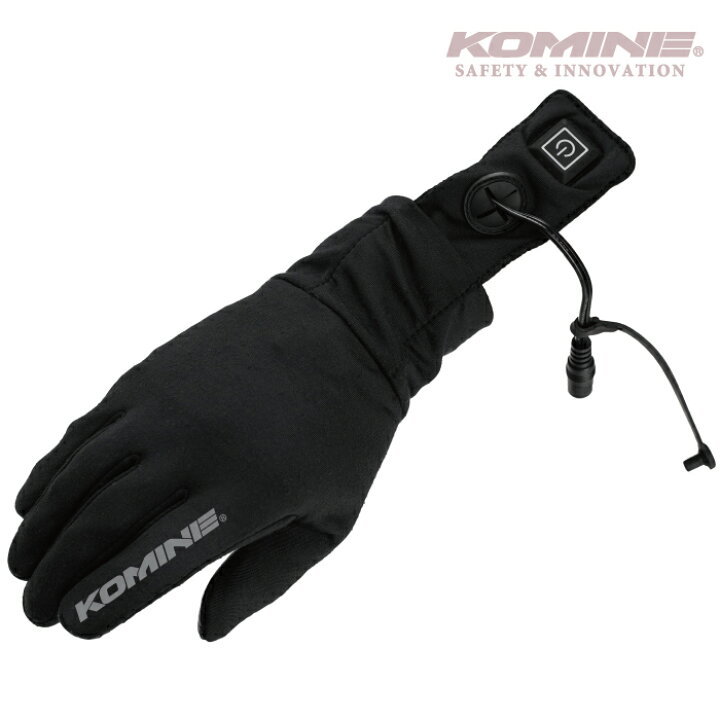 楽天市場】コミネ EK-204 ヒートインナーグローブ12V KOMINE 08-204 