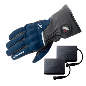 コミネ EK-2175 プロテクトエレクトリックヒートグローブ セット KOMINE 08-2175 バイク 電熱グローブ