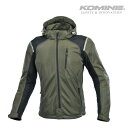 コミネ メッシュジャケット JK-135 OLIVE プロテクトフルメッシュパーカ KOMINE 07-135 バイク CE規格パッド付 春夏
