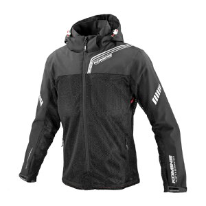 コミネ メッシュジャケット JK-179 エニグマライト ハーフメッシュパーカ KOMINE 07-179 バイク CE規格パッド付 2025年春夏モデル