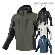 コミネ ジャケット JK-185 エニグマG2 WPパーカ KOMINE 07-185 バイク CE規格パッド付 2026年春夏モデル