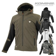 コミネ ジャケット JK-5795 エニグマG2 ソフトシェルパーカ KOMINE 07-5795 バイク CE規格パッド付 25-26…