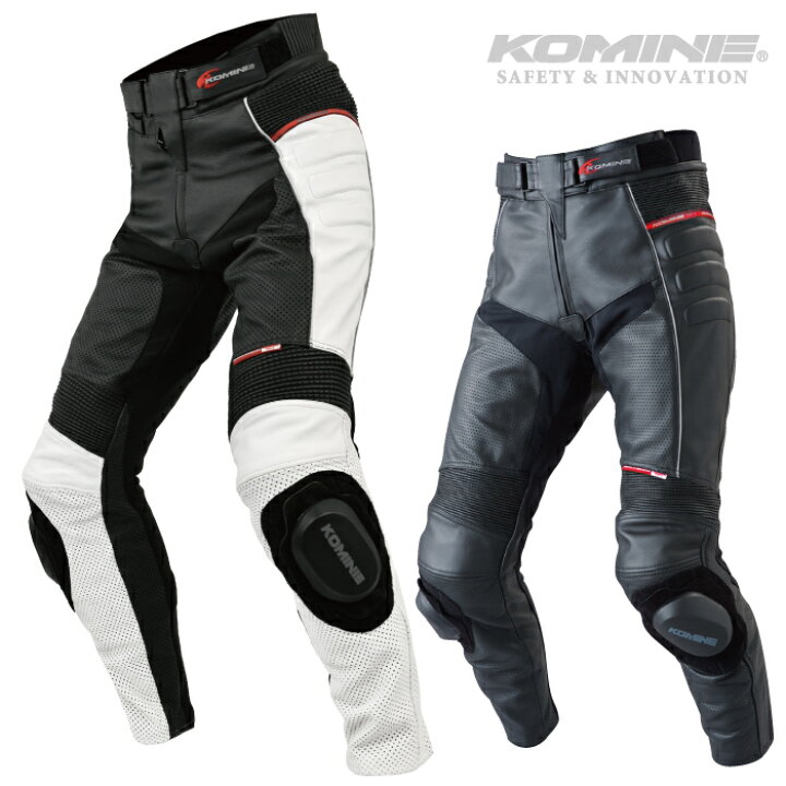 楽天市場】コミネ バイクパンツ PK-780 レザーパンツ サトゥルノ 