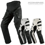 コミネ バイクパンツ PK-929 プロテクトフルイヤーパンツ KOMINE 07-929 バイク CE規格パッド付 春夏秋冬…