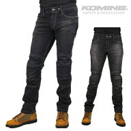 コミネ ジーンズ WJ-7373S ジーンズ KOMINE 07-7373 バイク CE規格パッド付