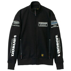 バンソン SVS2507W スウェットジャケット VANSON バイク 2025-26年秋冬モデル