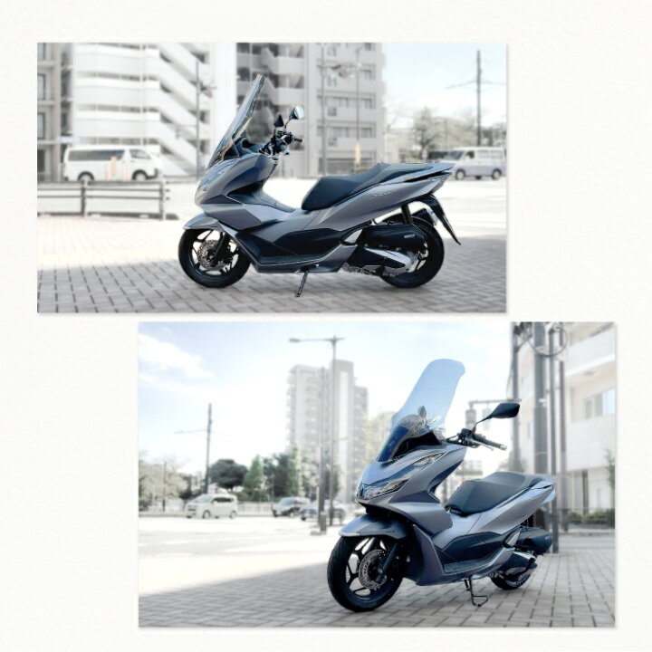 楽天市場】R-SPACE ウインドシールド クリア ホンダ PCX (JK05・JK06 