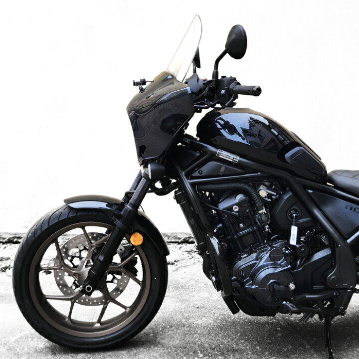 楽天市場】R-SPACE ウインドシールド クリア ホンダ REBEL 1100T (SC83  