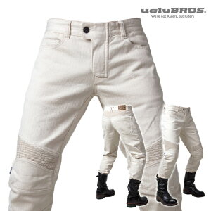 AOuX tFU[xbhEN[be[p[h[YtBbg CEKipbht uglyBROS MOTO PANTS FEATHERBED CREAM Y oCN W[Y