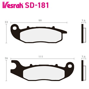 xX SD-181 Wu[Lpbh oCN z_ WW125AM WW125HV GRAZIA CRL150L WW150AM WW160AM WW150A CBF150L ADV150A WW150AM