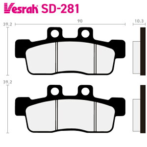�x�X�� SD-281 ���W���u���[�L�p�b�h �o�C�N ���}�n BWs X GTR Aero NCX125K NCX125L