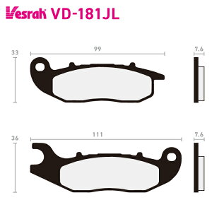 xX VD-181JL V^[h^pbh oCN z_ WW125AM WW125HV GRAZIA CRL150L WW150AM WW160AM WW150A CBF150L ADV150A WW150AM