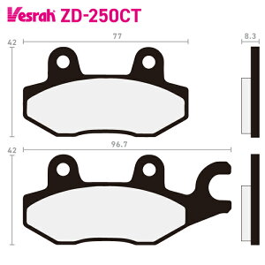 �x�X�� ZD-250CT �V���^�[�h���^���X�|�[�c�p�b�h �o�C�N �X�Y�L FU150SC FU150SC-C2 UH200 UH200A UH200M0 AN250SS �J���T�L Z125 KLE250 BR250 Ninja 250