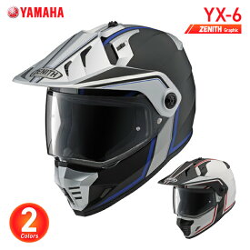 ヤマハ YX-6 ゼニス グラフィック YAMAHA ZENITH Graphic バイク ヘルメット オフロード