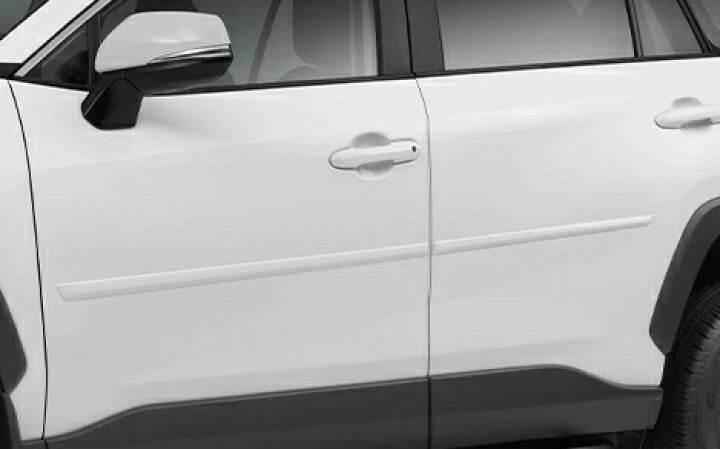 楽天市場】RAV4用 トヨタ純正ボディサイドモールディング ドア4枚分 