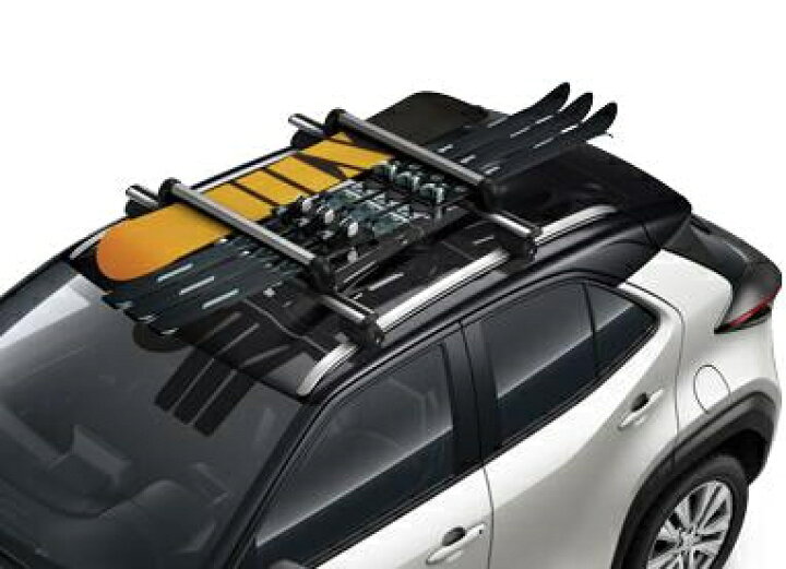 楽天市場】ヤリスクロス用 トヨタ純正スキー＆スノーボードホルダー 