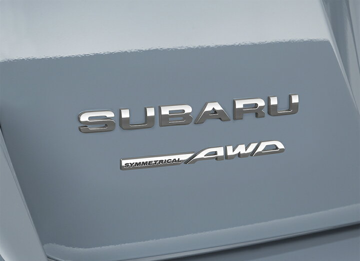 楽天市場】XV用 スバル純正エンブレム リア左「SUBARU SYMMETRICAL AWD 