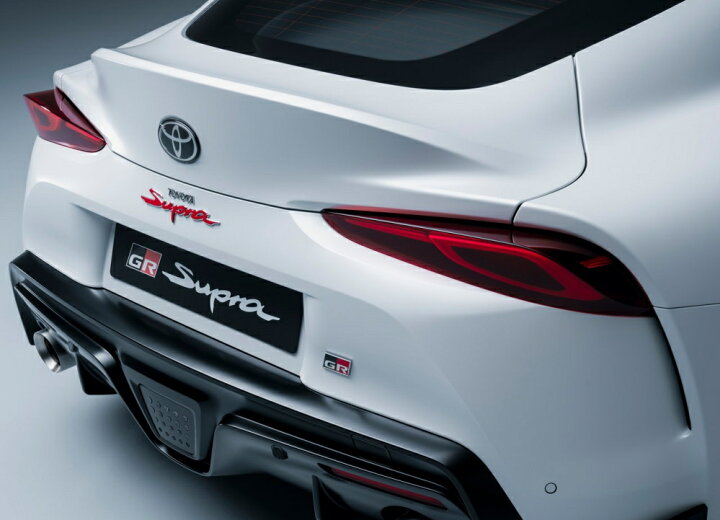 楽天市場】GRスープラ用 トヨタ純正レッドエンブレム リア「Supra 