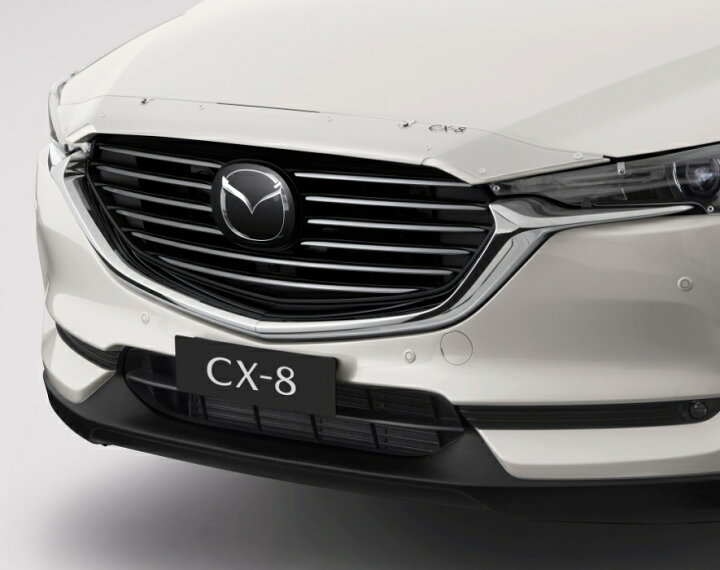 楽天市場】CX-8用 マツダ純正「CX-8」ロゴ入りボンネットプロテクター 