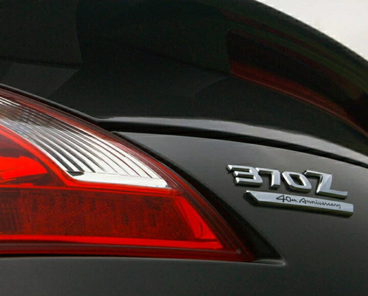 楽天市場】フェアレディZ用 日産純正エンブレム リア左「370Z 40th 