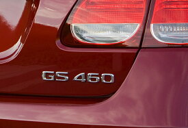 【190系LEXUS GS460】リア右「GS460」文字 エンブレム 海外仕様純正部品
