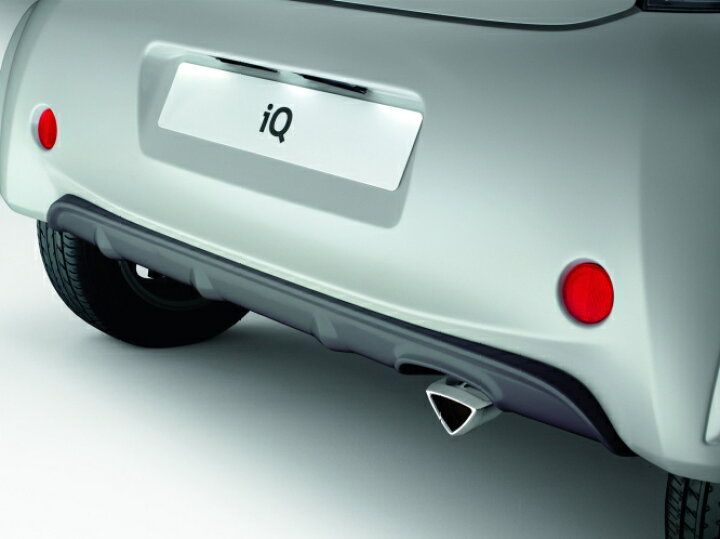 楽天市場】【10トヨタ iQ】未塗装 リアスカート 海外仕様純正 