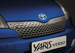 【20系トヨタ ファンカーゴ】フロントトヨタロゴマーク エンブレム 海外仕様純正部品