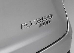 5��ځiALA10/ALH10�^�jRX350�p LEXUS���� �G���u���� ���A�E�uRX350 AWD�v����