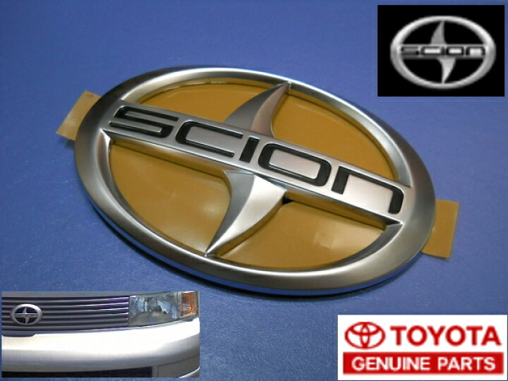 楽天市場】【30系（NCP3#型）トヨタ bB】フロントSCIONロゴマーク 