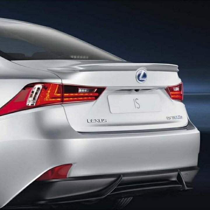楽天市場】【30系中期LEXUS IS】未塗装 リアスポイラー 海外仕様純正 