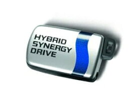 【40系後期トヨタ プリウスα（ボタンが角型のタイプ）】「HYBRID SYNERGY DRIVE」ロゴ入り スマートキーカバー 海外仕様純正アクセサリー