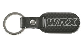 【VA系スバル WRX】「WRX」ロゴ入り カーボンファイバー キーチェーン 海外仕様純正アクセサリー
