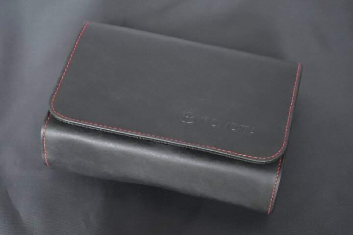 楽天市場 80系トヨタ ハリアー Toyota ロゴ入り ブラックレザー オーナーポートフォリオ 海外仕様純正アクセサリー Jlkjshop