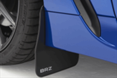 【ZD8型スバル BRZ】「BRZ」ロゴ入り マッドフラップ 四輪分セット 海外仕様純正アクセサリー | jlkjshop