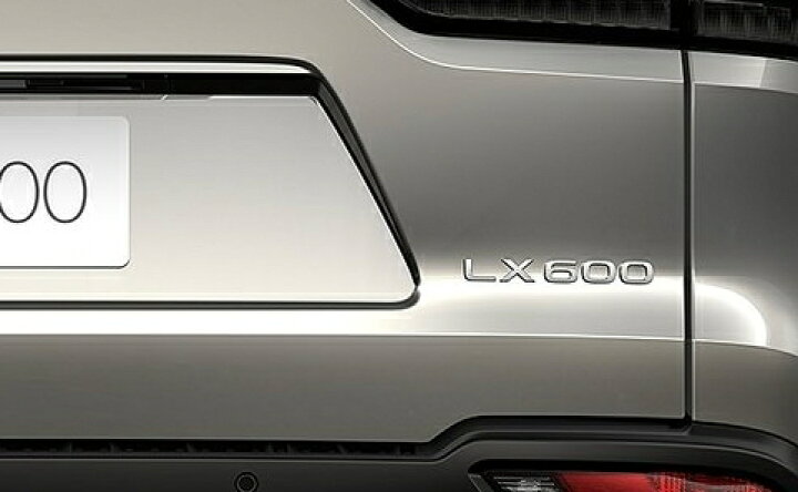 楽天市場】LX600用 LEXUS純正 エンブレム リア右「LX600」文字 : jlkjshop