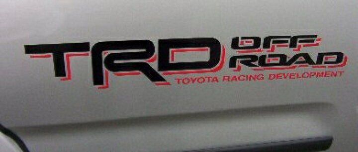 楽天市場 10系fjクルーザー 輸出仕様純正ステッカー Trd Off Road Jlkjshop