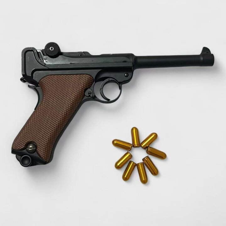 楽天市場】ルガー P08 排莢式 レーザーガン モデルガン LUGER 