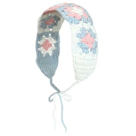 韓国 ヘッド バンド ヘアバンドニット かぎ針編み スカーフ 春夏 レディース かわいい ガーリー スカーフ フラワー