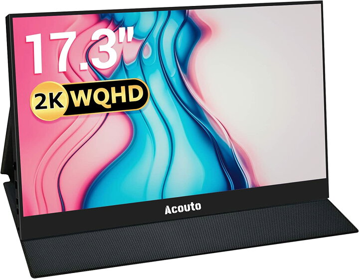 楽天市場】2K モバイルモニター 17.3インチ XC17 Pro 疲れ目軽減 青色 