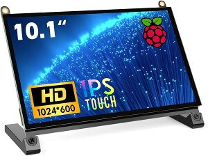 10C` Raspberry Pip^b`j^[ IPS 1024X600 ^b`XN[ ^j^[ Xs[J[ Raspberry Pi 4/3/2/1 Xbox PS4 Ubuntu Windows 7/8/10ɓKp
